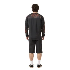 Aggy Long Sleeve Bike Jersey - Black Noise