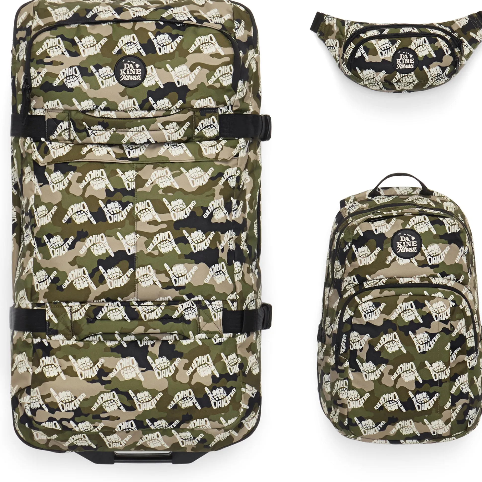 Hip Pack Hawaii - Camo Shaka