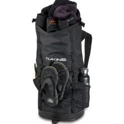 Mission Surf Wet/Dry Rolltop Backpack 35L - Black