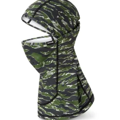 Ninja Vented Balaclava - Tiger Camo