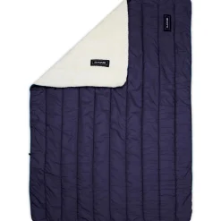 Performance Sherpa Fleece Throw - Navy