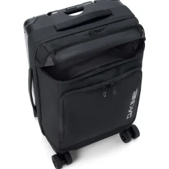 Split 4 Wheel Carry On Roller Bag 48L - Black