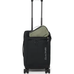 Split 4 Wheel Carry On Roller Bag 48L - Black