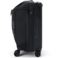 Split 4 Wheel Carry On Roller Bag 48L - Black