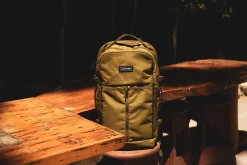Split Adventure Backpack 38L - Black Ripstop