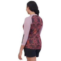 Syncline 3/4 Jersey Women's - Day Tripping / Quail
