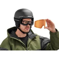 Venue Snow Goggle - Black/Amber