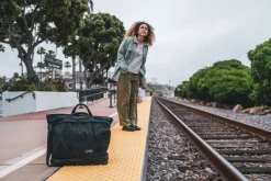 Verge Weekender Tote 34L - Black Ripstop