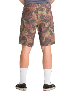 Wander 10" Drawcord Short - Palm Combo