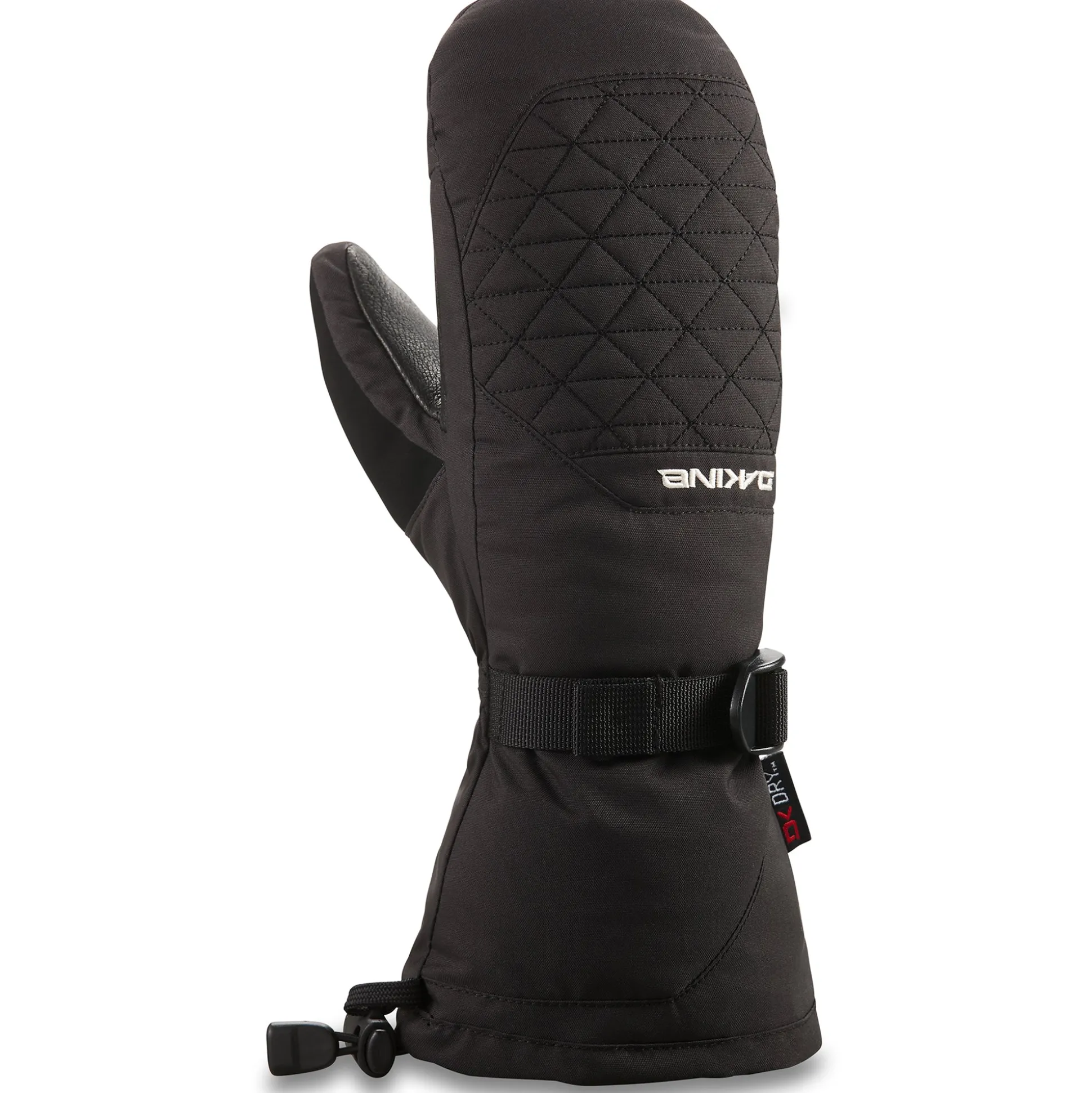 Womens Leather Camino Mitt - Black